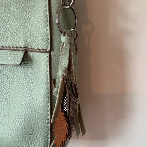 The Sak Leather Handbag Crossbody Bag Adjustable Strap Excellent Condition EUC - Picture 5 of 13